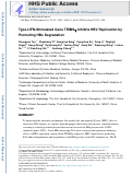 Cover page: Type-I-IFN-Stimulated Gene TRIM5γ Inhibits HBV Replication by Promoting HBx Degradation