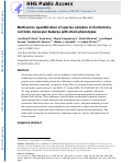 Cover page: Multi-omics Quantification of Species Variation of Escherichia coli Links Molecular Features with Strain Phenotypes