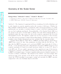 Cover page: Geometry of the scalar sector
