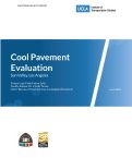 Cover page: Cool Pavement Evaluation- Sun Valley, Los Angeles