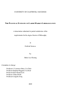 Cover page: The political economy of labor market liberalization