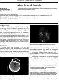 Cover page: A Rare Cause of Headache