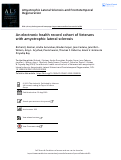 Cover page: An electronic health record cohort of Veterans with amyotrophic lateral sclerosis