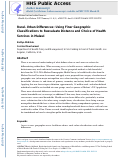 Cover page: Rural–Urban Differences: Using Finer Geographic Classifications to Reevaluate Distance and Choice of Health Services in Malawi