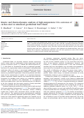 Cover page: Kinetic and thermodynamic analysis of high-temperature CO2 corrosion of carbon steel in simulated geothermal NaCl fluids