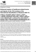 Cover page: Enhanced capture of healthcare-related harms and injuries in the 11th revision of the International Classification of Diseases (ICD-11)