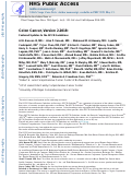 Cover page: NCCN Guidelines Insights: Colon Cancer, Version 2.2018.