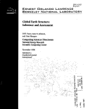 Cover page: Global Earth structure: Inference and assessment