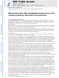 Cover page: High-resolution HLA allele and haplotype frequencies in several unrelated populations determined by next generation sequencing: 17th International HLA and Immunogenetics Workshop joint report