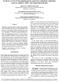 Cover page: To observe or to bet? Investigating purely exploratory and purely exploitative actions in children, adults, and computational models.