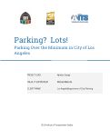 Cover page: Parking? Lots! Parking Over the Minimum in Los Angeles