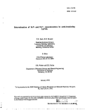 Cover page: Determination of Fe{sup 2+} and Fe{sup 3+} Concentrations in Semi-Insulating InP:Fe