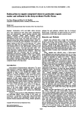 Cover page: Radiocarbon in organic compound classes in particulate organic matter and sediment in the deep northeast Pacific Ocean