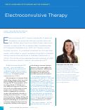 Cover page: 13. Electroconvulsive Therapy