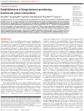 Cover page: Establishment of strigolactone-producing bacterium-yeast consortium