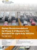 Cover page of Design Recommendations for Phase 3 of Mexico’s CO<sub>2</sub> Standard for Light-duty Vehicles (NOM 163)