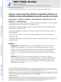 Cover page: Violence, trauma and living with HIV: Longitudinal predictors of initiating crystal methamphetamine injection among sex workers.