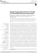 Cover page: Visual Comparative Omics of Fungi for Plant Biomass Deconstruction.