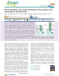 Cover page: MI-181 Modulates Cilia Length and Restores Cilia Length in Cells with Defective Shortened Cilia