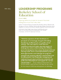 Cover page of Preparing California’s principals for Universal Transitional Kindergarten: Lessons from other states