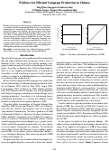 Cover page: Evidence for Efficient Language Production in Chinese