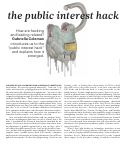 Cover page: The Public Interest Hack