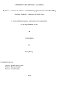 Cover page: Barriers and facilitators to substance use treatment engagement for the heroin-based drug Whoonga: Qualitative evidence from South Africa