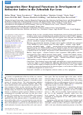 Cover page: Aquaporins Have Regional Functions in Development of Refractive Index in the Zebrafish Eye Lens.