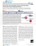 Cover page: Anti-persister and Anti-biofilm Activity of Self-Assembled Antimicrobial Peptoid Ellipsoidal Micelles