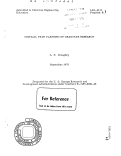 Cover page: CRITICAL PATH PLANNING OF GRADUATE RESEARCH