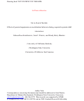 Cover page: Not in Front of the Kids: Effects of Parental Suppression on Socialization Behaviors During Cooperative Parent–Child Interactions