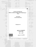 Cover page: Social science and the public agenda  : reflections on the relation of knowledge to policy in the United States and abroad