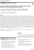 Cover page: Secondary metabolite effects of different cocoa genotypes on feeding preference of the mirid Sahlbergella singularis Hagl