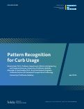 Cover page: Pattern Recognition for Curb Usage