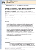 Cover page: Chapter Four Flexible Backbone Sampling Methods to Model and Design Protein Alternative Conformations