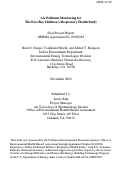 Cover page: Air pollutant monitoring for the East Bay Children's Respiratory Health 
Study