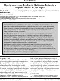 Cover page: Pheochromocytoma Leading to Multiorgan Failure in a Pregnant Patient: A Case Report