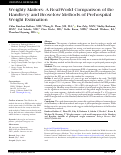 Cover page: Weighty Matters: A Real-World Comparison of the Handtevy and Broselow Methods of Prehospital Weight Estimation.