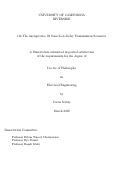 Cover page: On The Asymptotics of Some Low-Delay Transmission Scenarios