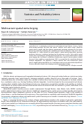 Cover page: Multivariate spatial meta kriging