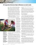 Cover page: UC Cooperative Extension helps Californians use water wisely