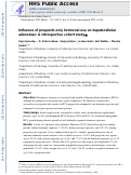 Cover page: Influence of progestin-only hormonal use on hepatocellular adenomas: A retrospective cohort study