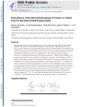 Cover page: Biosynthesis of the [FeFe] Hydrogenase H Cluster: A Central Role for the Radical SAM Enzyme HydG