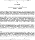 Cover page: IAHR Fluid Mechanics Committee Lecture, Intraseasonal Dynamics of Equatorial Atmosphere and Oceans