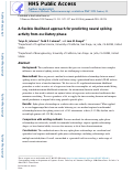 Cover page: A flexible likelihood approach for predicting neural spiking activity from oscillatory phase.