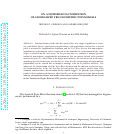 Cover page: On a Fejer-Riesz factorization of generalized trigonometric polynomials