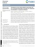 Cover page: Vibrational exciton delocalization precludes the use of infrared intensities as proxies for surfactant accumulation on aqueous surfaces