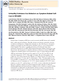 Cover page: Unhealthy substance-use behaviors as symptom-related self-care in persons with HIV/AIDS.