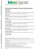 Cover page: Brief Report: VGLL4 Is a Novel Regulator of Survival in Human Embryonic Stem Cells