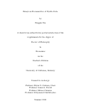 Cover page: Essays on Econometrics of Dyadic Data
